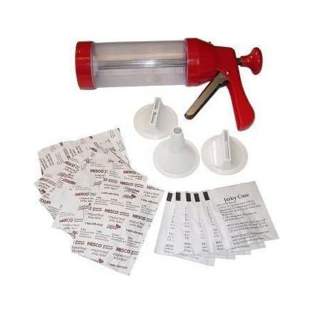 American Harvest Jumbo Jerky Works Kit Jerky Gun & Seasoning