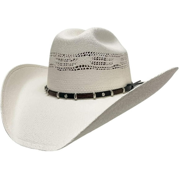 American Hat Makers Straw Sun Hat for Men — Outdoor Hats — Beach Straw Hats