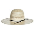 thumbnail image 1 of American Hats Mens American Hat Company Poli 845 4 1/2` Brim Open Crown Straw 67/8 Natural, 1 of 5