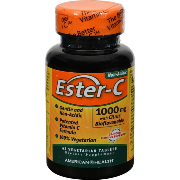 American Health Ester-C with Citrus Bioflavonoids, 45 ea