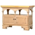 thumbnail image 1 of American Heartland 15045EYLPT Poplar Kitchen Island with Pine Top, European Yellow, 1 of 1