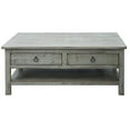 thumbnail image 1 of American Heartland 30303CC Rustic Coffee Table with 2 Drawers, Concord Cherry, 1 of 1