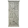 thumbnail image 1 of American Heartland 30791BK Rustic Double Door Pantry, Antique Black, 1 of 1