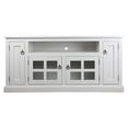 thumbnail image 1 of American Heartland 30866CR 68 in. Rustic TV Stand with 2 Flat Panel Doors, Caribbean Rum, 1 of 1