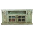 thumbnail image 1 of American Heartland 30866RSW 68 in. Rustic TV Stand with 2 Flat Panel Doors, Rustic Seashell, 1 of 1