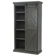 American Heartland 33792CM Rustic Provincial Pantry, Chocolate Mousse