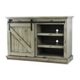 thumbnail image 1 of American Heartland 33847RAM 47 in. Rustic Quaint TV Stand, Rustic Aquamarine, 1 of 1