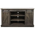 thumbnail image 1 of American Heartland 33855SW 57 in. Rustic Provincial TV Stand, Soft White, 1 of 1