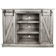 thumbnail image 1 of American Heartland 33857RBW 57 in. Rustic Tall Provincial TV Stand, Rustic Barnwood, 1 of 1