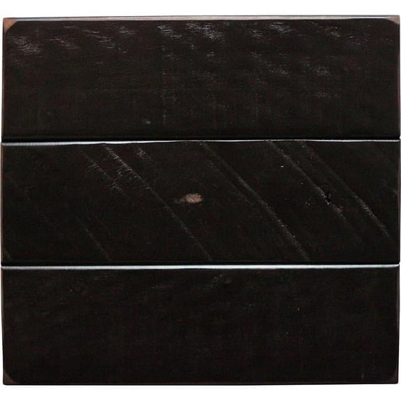 American Heartland 35867RBK Rustic 68 in. Tall Quaint Shutter TV Stand in Rustic Antique Black