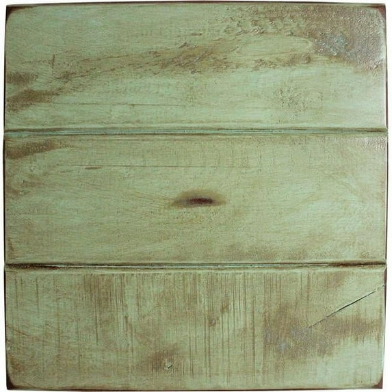 American Heartland 37117RAM Rustic Promo Kitchen Island with Flip-up Top in Rustic Aquamarine