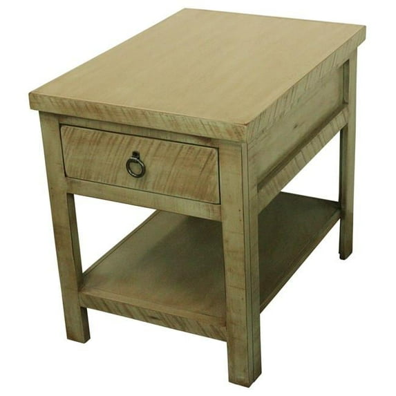 American Heartland 37313RGR Rustic Promo End Table in Rustic Green