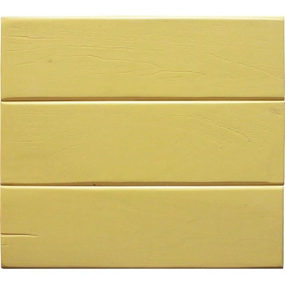 American Heartland 37737YLFP Rustic Promo Tall Corner TV Stand in Yellow