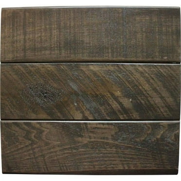 American Heartland 37739RDWFP Rustic Promo Corner TV Stand in Rustic Driftwood
