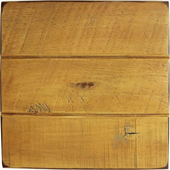 American Heartland 37744RYLFP Rustic Promo Corner TV Stand in Rustic Yellow