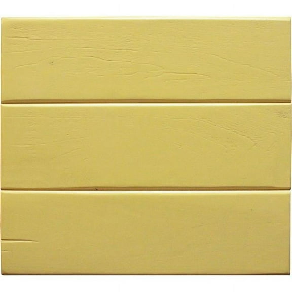 American Heartland 37847YL Rustic Promo 48 in. TV Stand in Yellow