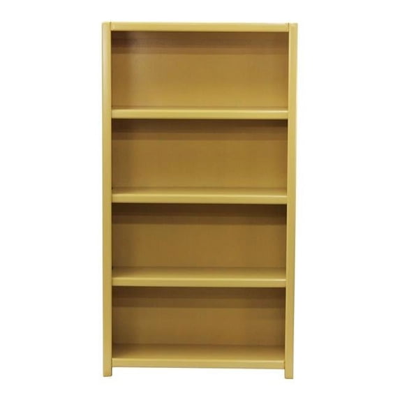 American Heartland 40860EDB 60 in. Poplar Contemporary Bookcase, European Dark Blue
