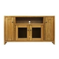 thumbnail image 1 of American Heartland 41855LT 55 in. Oak Contemporary TV Stand, Light, 1 of 1