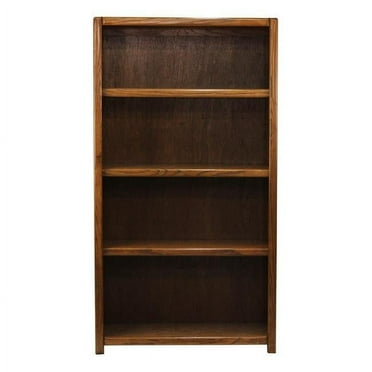 American Heartland  60 in. Oak Contemporary Bookcase, Light