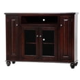 thumbnail image 1 of American Heartland 65156ELB Poplar Tall Deluxe Entertainment Console with 3 Fixed Wood Shelves, European Light Blue, 1 of 1