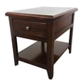thumbnail image 1 of American Heartland 75313EC Poplar End Table with 1 Drawer, European Cherry, 1 of 1