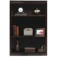 thumbnail image 1 of American Heartland 75348BK 48 in. Poplar Open Bookcase with Bead Board Paneling, Antique Black, 1 of 1
