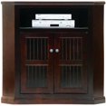 thumbnail image 1 of American Heartland 75734EABB 36 in. Poplar Tall Corner TV Stand with 2 Bead Board Doors, European Ash, 1 of 1
