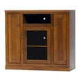 thumbnail image 1 of American Heartland 75848BR Poplar Tall TV Stand with 2 Bead Board Doors, Burnt Red, 1 of 1