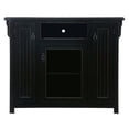thumbnail image 1 of American Heartland 85848BR Poplar Tall TV Stand with 2 Bead Board Doors, Burnt Red, 1 of 1