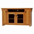thumbnail image 1 of American Heartland 88863MD Oak Tall Entertainment Console, Medium, 1 of 1