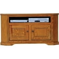 thumbnail image 1 of American Heartland 93739CBRP 50 in. Oak Corner TV Cart, Classic Bourbon, 1 of 1