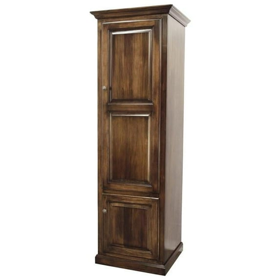 American Heartland 95789EA Poplar Single-Door Pantry, European Ash