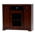 thumbnail image 1 of American Heartland 95848EDB Poplar Tall TV Stand with 2 Raised Panel Doors, European Dark Blue, 1 of 1