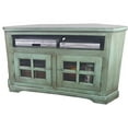 thumbnail image 1 of American Heartland 96739EDWGP 36 in. Poplar Curve Corner TV Stand, European Dusty White, 1 of 1