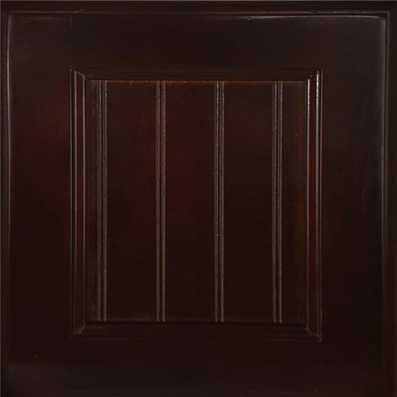 American Heartland Poplar Single-Door Pantry, Caribbean Rum