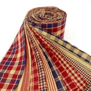 American Heritage 100% Homespun Cotton Fabric 26 pc 2.5" X 44" Precut Roll (Jelly Roll) by JCS