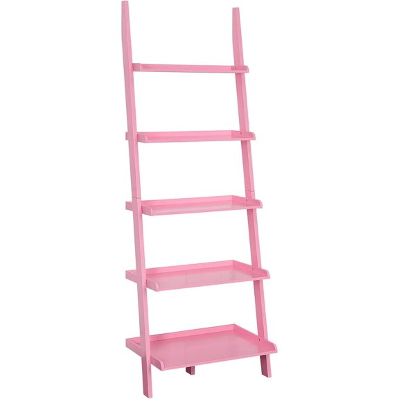 American Heritage Bookshelf Ladder, Light Pink