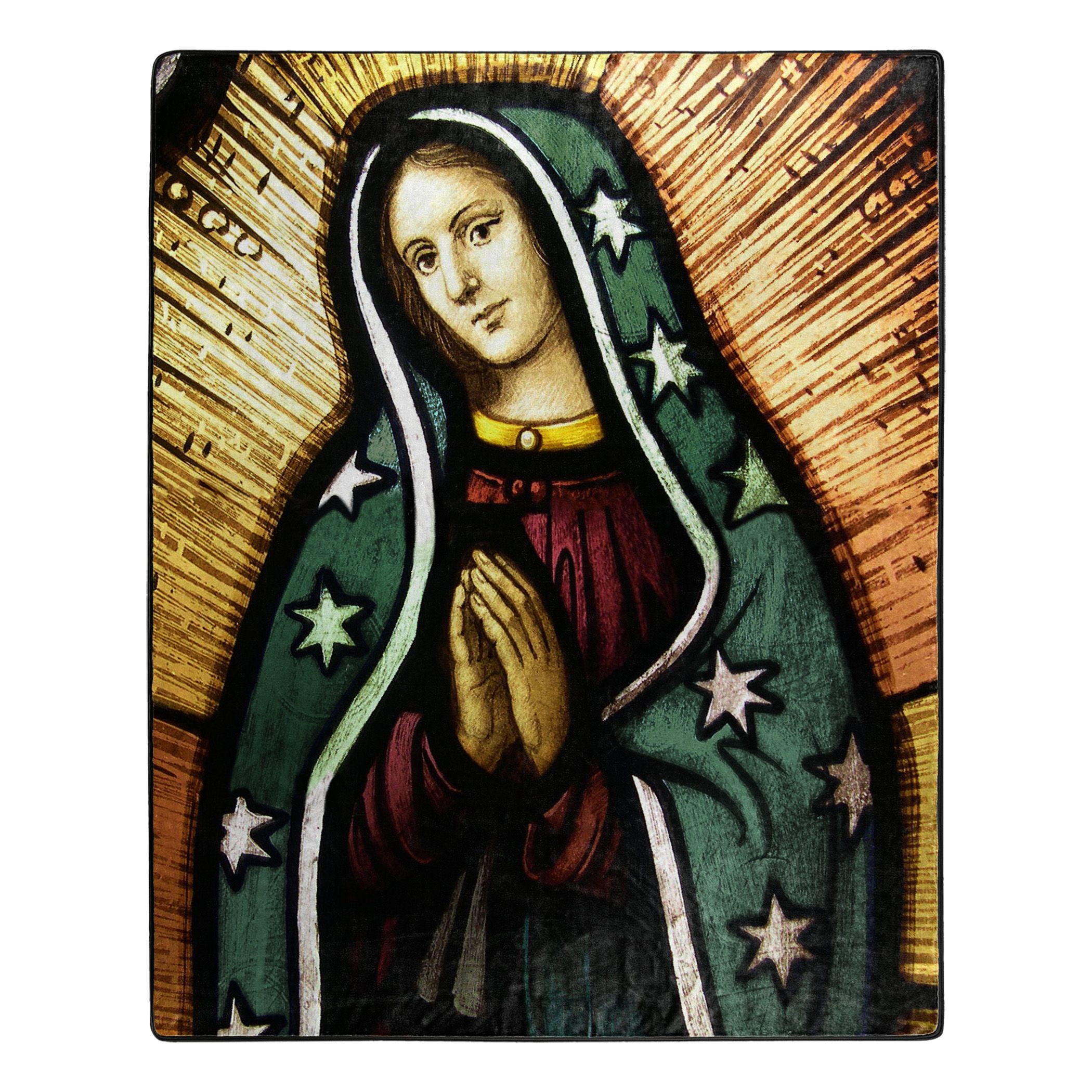 American Heritage Collection Wilderness Throw, 50" x 60", Blessed Mary