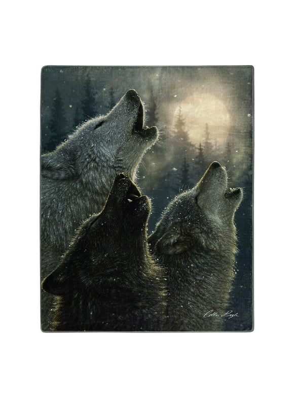 American Heritage Collection Wilderness Throw, 50" x 60", In Harmony