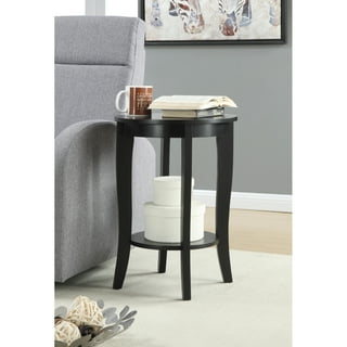 Birch Veneer Espresso End Tables in End Tables Walmart