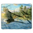 thumbnail image 1 of American Heritage, "Summer Domain" Throw Blanket, 50”x 60”, 1 of 4