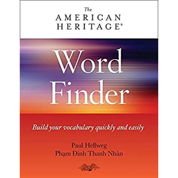 Pre-Owned American Heritage Word Finder: Build Your Vocabulary Quickly and Easily (Paperback) 1328879968 9781328879967