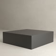thumbnail image 1 of American Home Classic Modern Design Metal Coffee Table, Black, 1 of 8