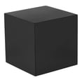 thumbnail image 1 of American Home Classic Spencer Large Square Modern Metal Side Table in Black, 1 of 5
