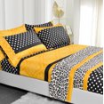 thumbnail image 1 of American Home Collection 4-6 Pieces Ultra Soft Patchwork Printed Bed Sheets Set, 1 of 6