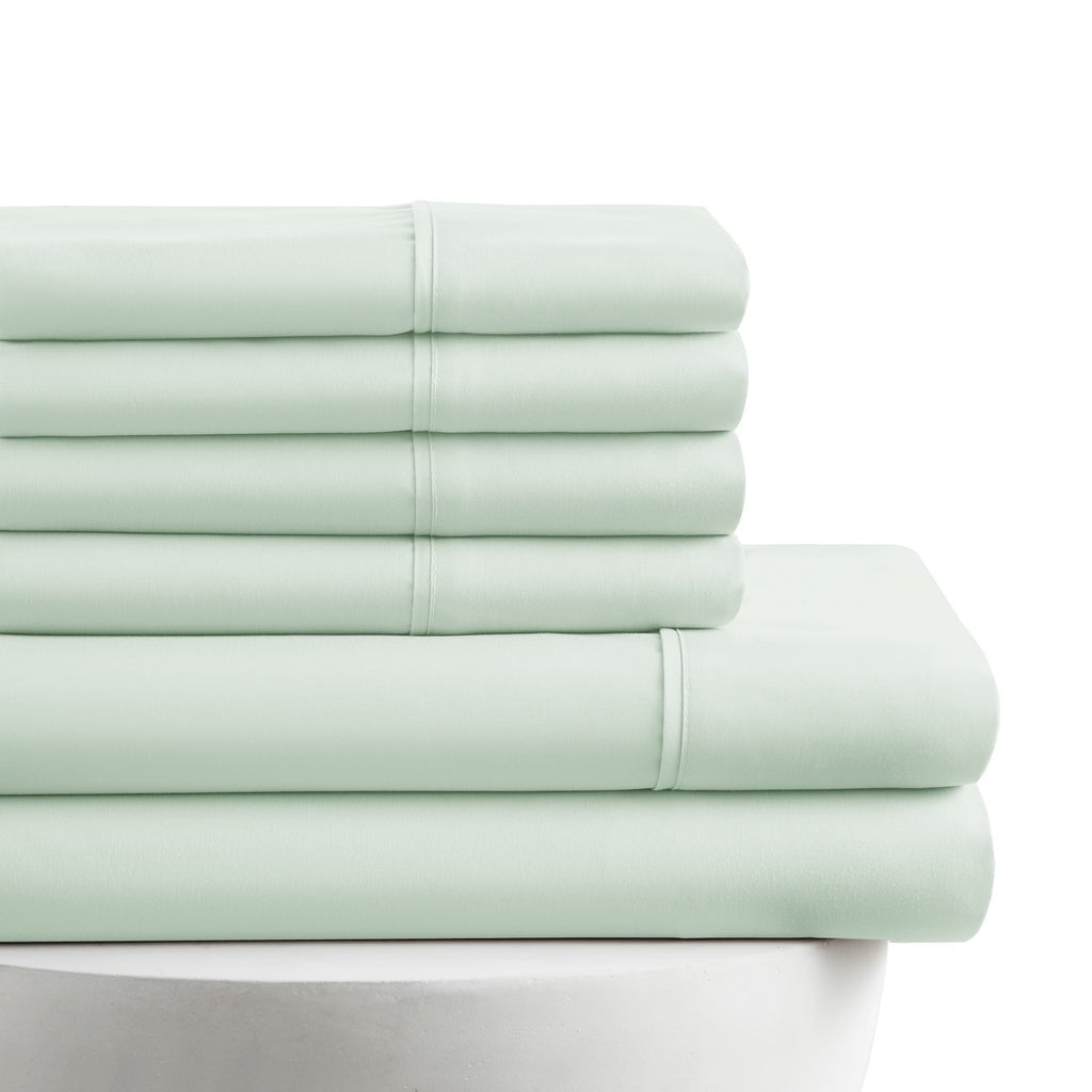 Mint Green Full Size Ultra Soft Microfiber Bed Sheet Set
