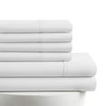 thumbnail image 1 of American Home Collection Full Size 6 Piece Bed Sheet Set White - Ultra Soft Microfiber Deep Pocket Wrinkle Free, 1 of 8
