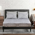 thumbnail image 1 of American Home Collection Geometric Bed Sheets, Brushed Microfiber Grey Pattern King Sheet Set, 1 of 6