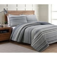 thumbnail image 1 of American Home Fashion Estate Collection Taj Quilt Set Grey Twin 2 Piece, 1 of 4