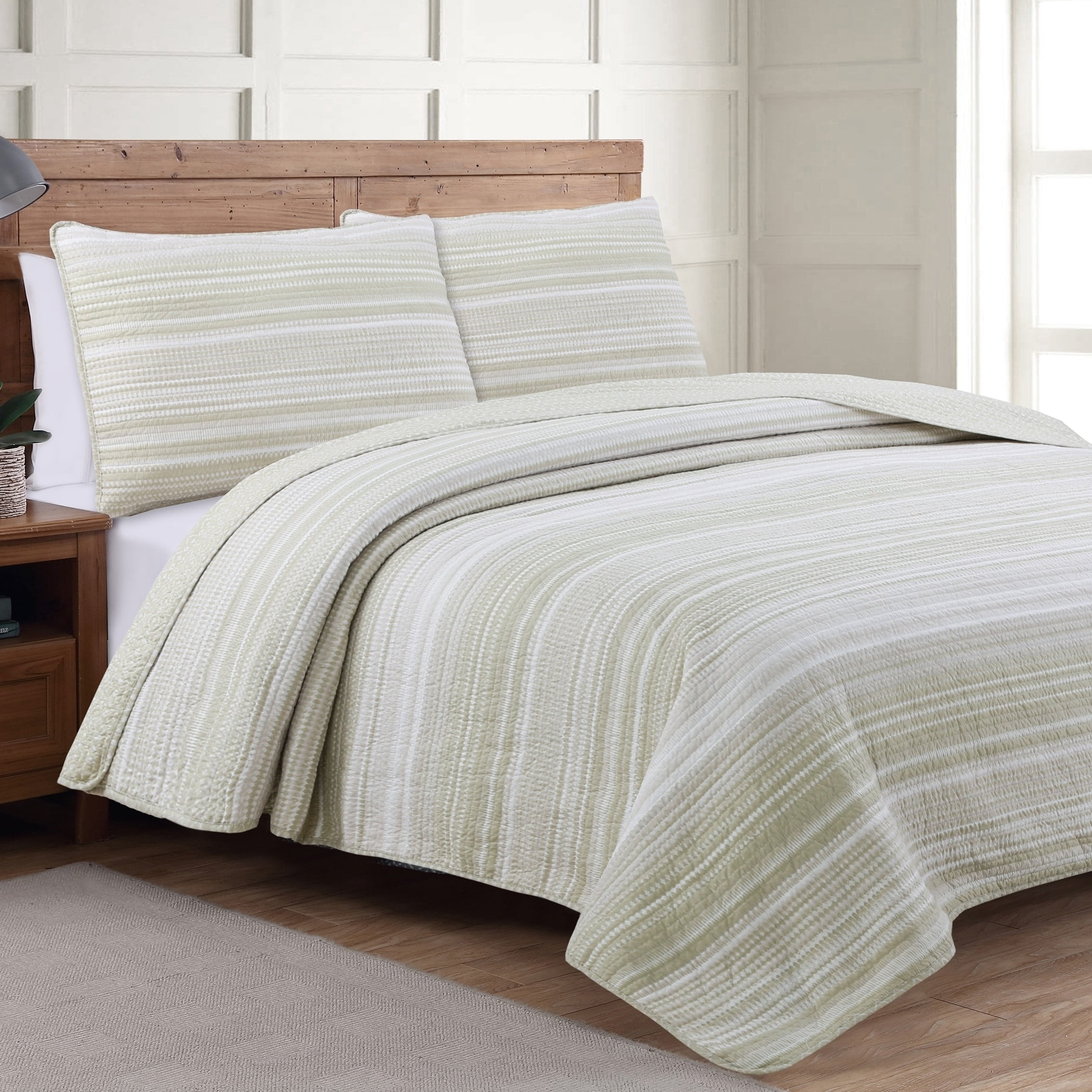 American Home Fashion Estate Collection Taj Quilt Set